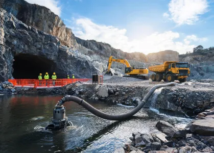 Quarry operations equipment application