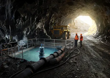 Underground mining equipment application